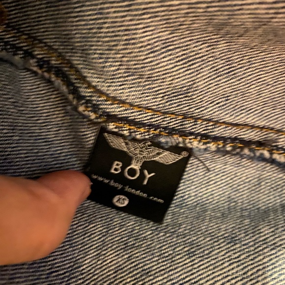 BOY LONDON DENIM JACKET XS - Picture 4 of 4